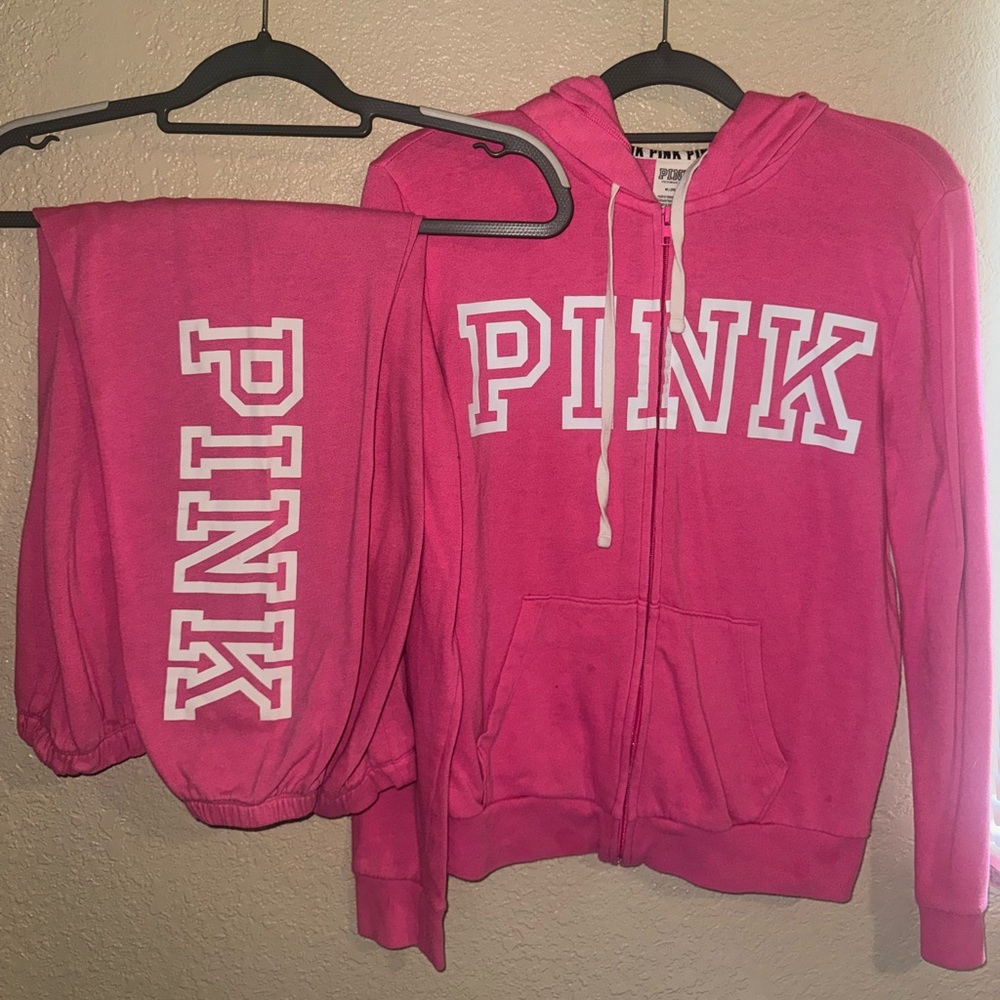 PINK Sweatsuit (M)